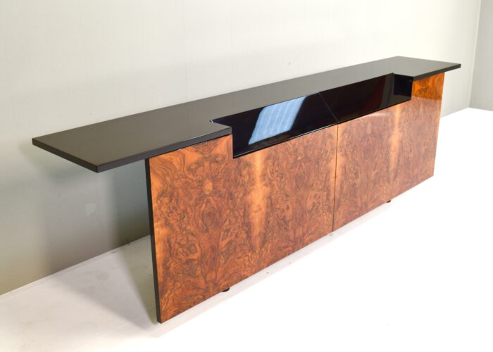 Sideboard in Burlwood by or in the style of Paul Michel - circa 1980's | #C12386 - Image 4