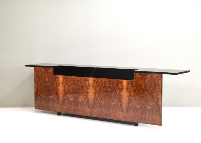 Sideboard in Burlwood by or in the style of Paul Michel - circa 1980's | #C12386 - Image 3