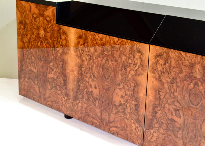 Sideboard in Burlwood by or in the style of Paul Michel - circa 1980's | #C12386 - Image 14