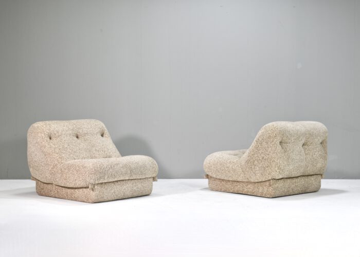 Nuvolone Lounge Chairs by Rino Maturi for Mimi Padova - Italy, circa 1970 | #S12387