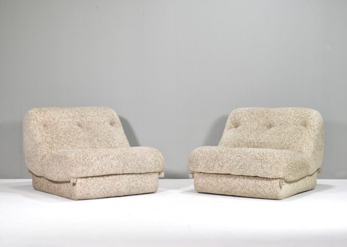 Nuvolone Lounge Chairs by Rino Maturi for Mimi Padova - Italy, circa 1970 | #S12387 - Image 8