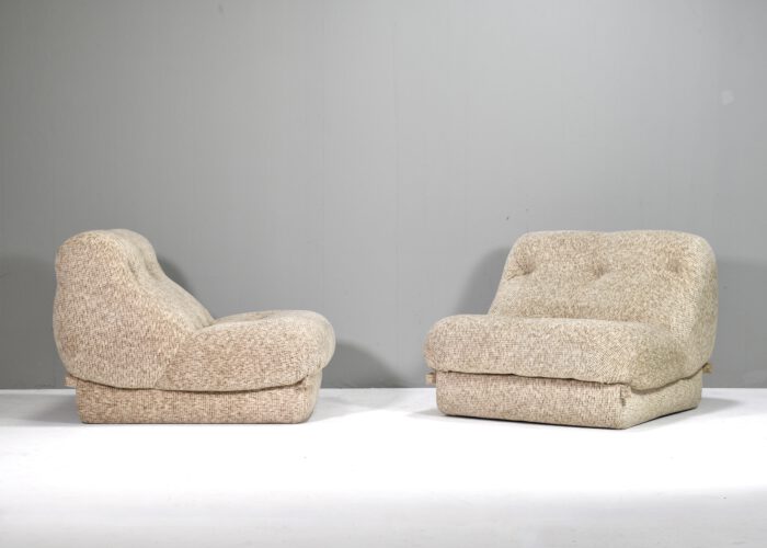 Nuvolone Lounge Chairs by Rino Maturi for Mimi Padova - Italy, circa 1970 | #S12387 - Image 6