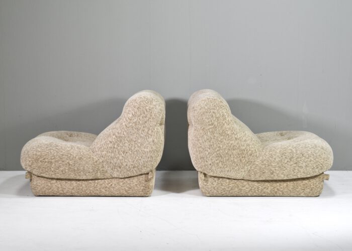 Nuvolone Lounge Chairs by Rino Maturi for Mimi Padova - Italy, circa 1970 | #S12387 - Image 9