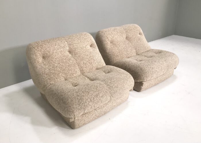 Nuvolone Lounge Chairs by Rino Maturi for Mimi Padova - Italy, circa 1970 | #S12387 - Image 2